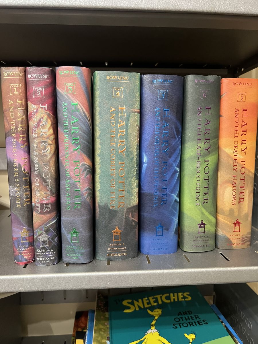 Harry Potter hardback set 1-7, excellent condition