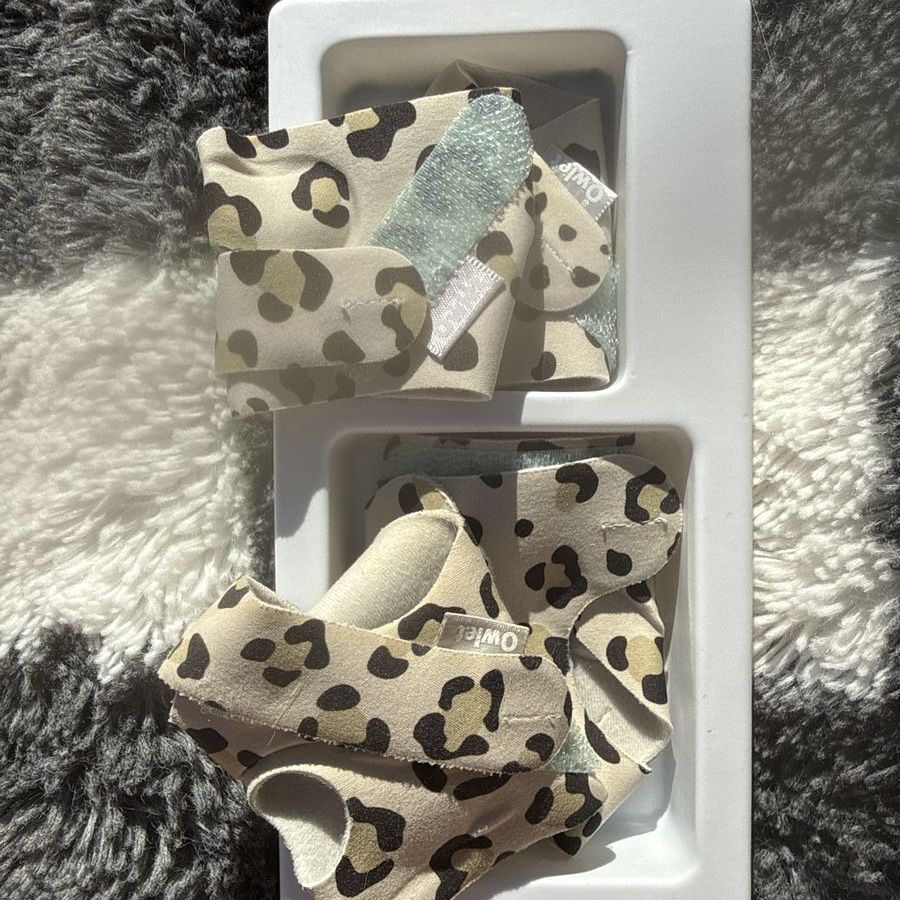 Owlet Cheetah Limited Edition Extra Fabric Socks for Smart Sock - New, Unopened Baby Accessory