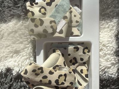 Owlet Cheetah Limited Edition Extra Fabric Socks for Smart Sock - New, Unopened Baby Accessory