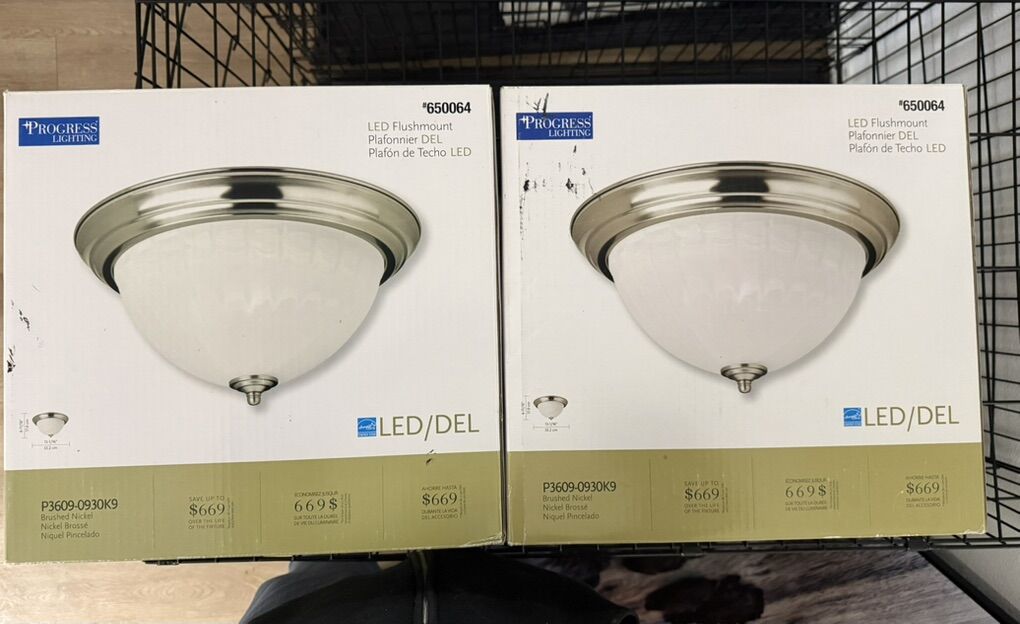 Progress Lighting 3-light Ceiling Light QTY: 3