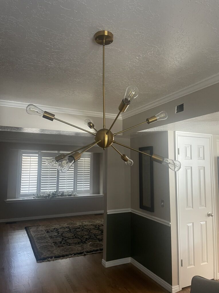 Gold Light Fixture