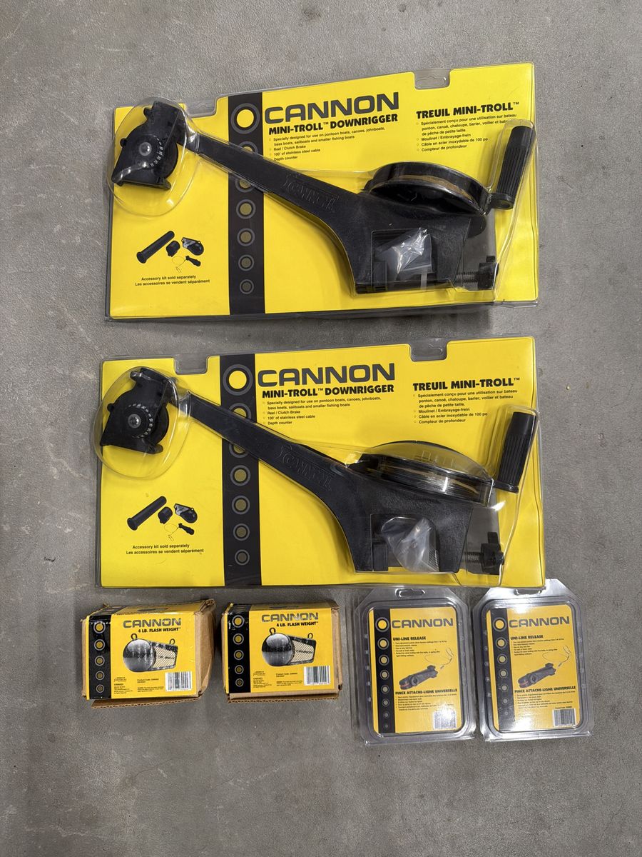 Pair of Manual Downriggers