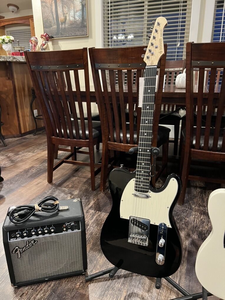 Donner Telecaster And Fender Amp