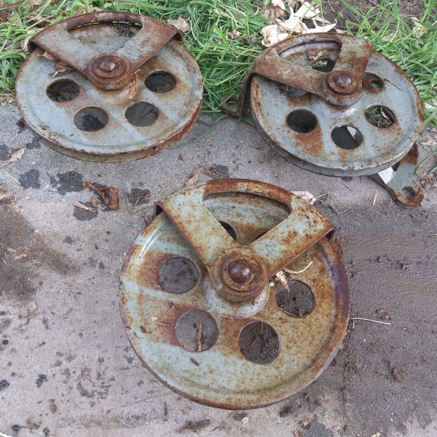 cast iron pullys