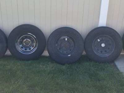 5 lug trailer tires - 205 75 14