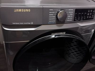 Samsung Washer + Electric Dryer Set