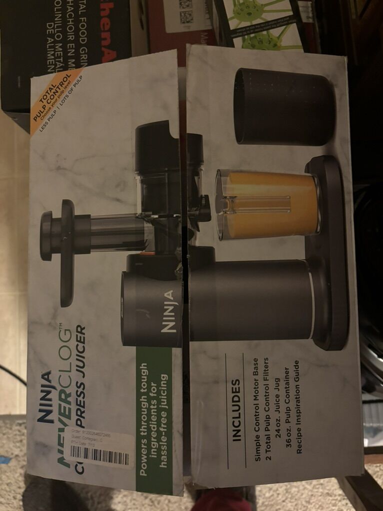Ninja Coldpress Juicer NEW MISSING PEICE