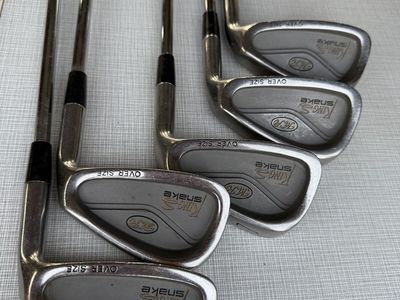 MSR King Snake Oversize Iron Golf Club Set 5-9 Steel Shafts Lamkin Grips