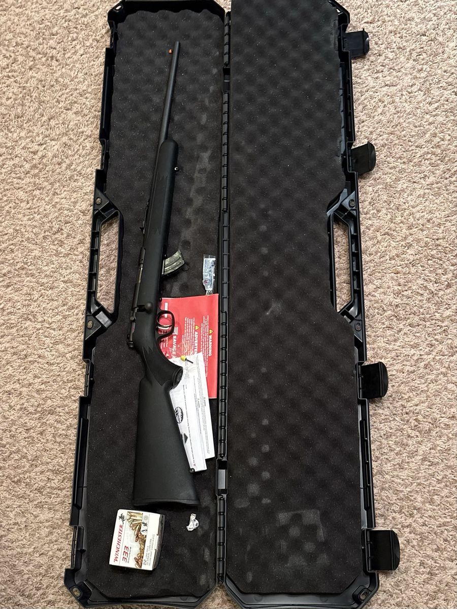 .22 Savage Bolt Action Rifle