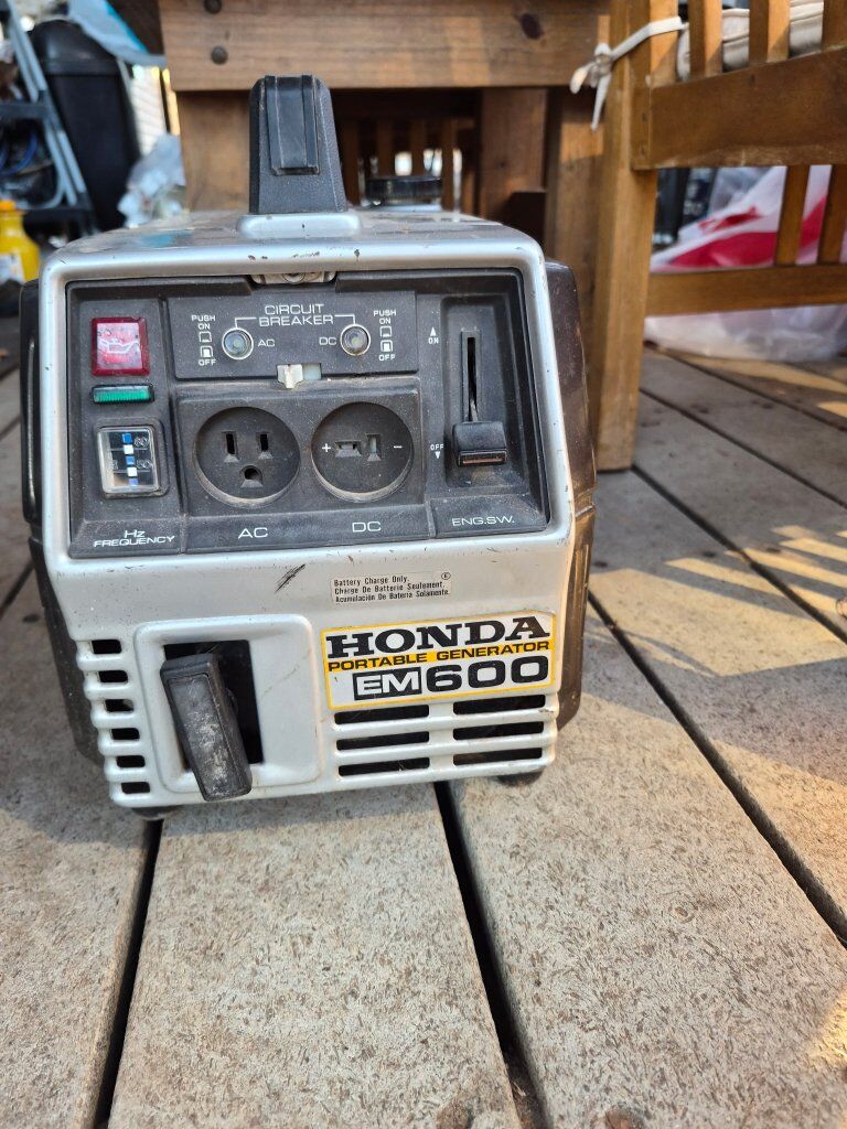 Honda EM600 Portable Generator