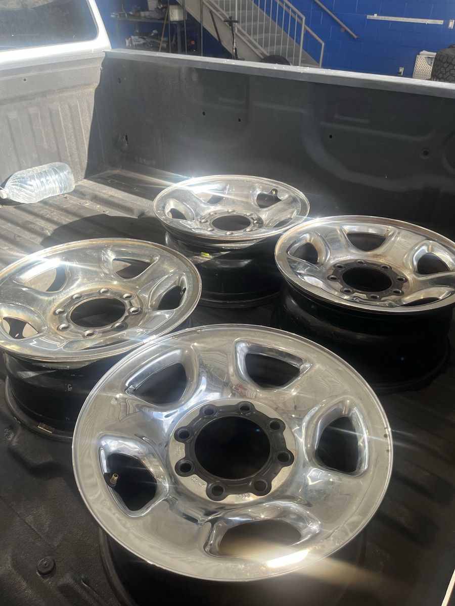 4 8X6.5" 8 Lug Rims 17 inch