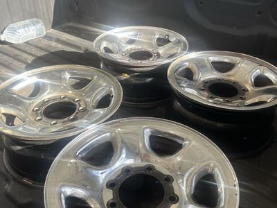 4 8X6.5" 8 Lug Rims 17 inch