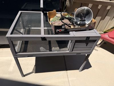 tortoise enclosure need gone