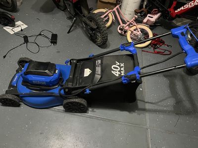 Kobalt 40v mower and battery pack
