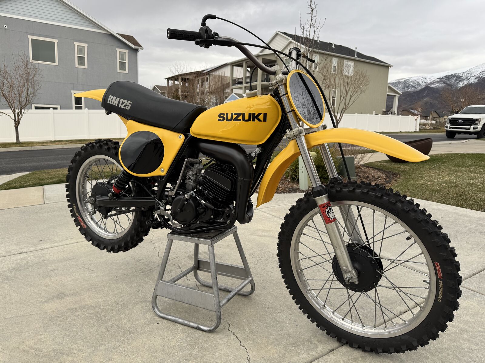 1976 Suzuki RM 125 RM125 (YZ, KX, CR)