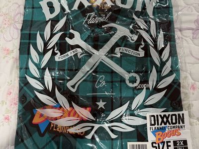 Dixxon “the bogus” flannel, 2xL tall BNIB