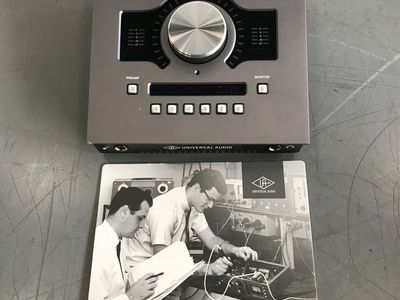 UNIVERSAL AUDIO APOLLO TWIN X UAD-2 DUO CORE THUNDERBOLT AUDIO INTERFACE