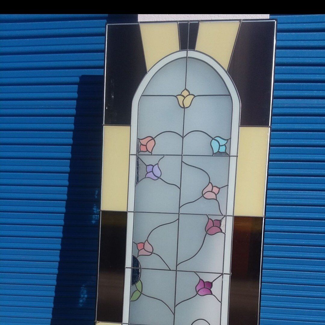 Art Deco Stained Glass Door/Window
