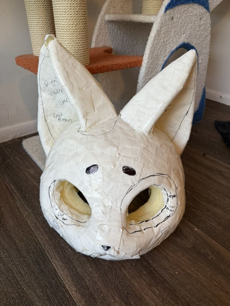 Fur Suit Head base