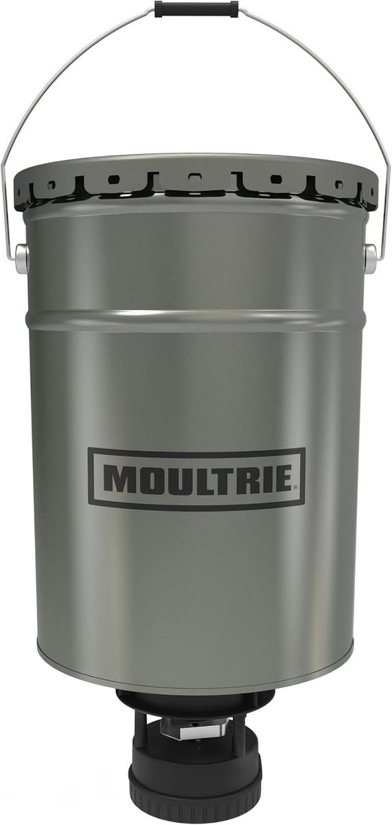Moultrie All-in-One Hanging Deer Feeder - 40 lb, Bluetooth App (Missing Part)