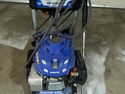 PowerStroke 3100 PSI Gas Pressure Washer Powered by Subaru Engine Electric Start