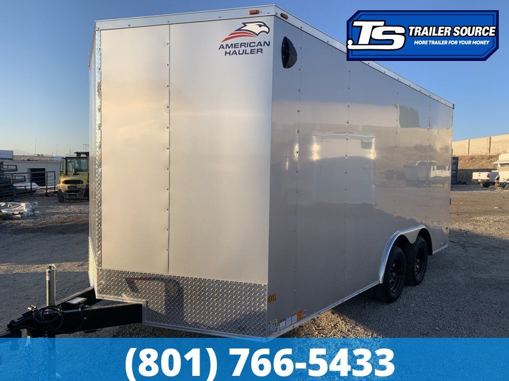 8.5x16 American Hauler Arrow Deluxe Enclosed Cargo Trailer - 7K GVWR Dovetail