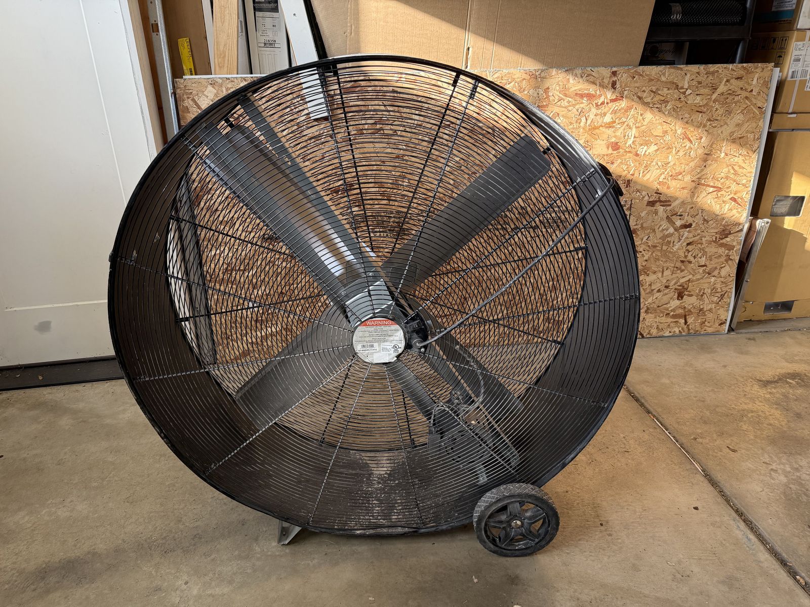 48" Power Plus Drum Fan