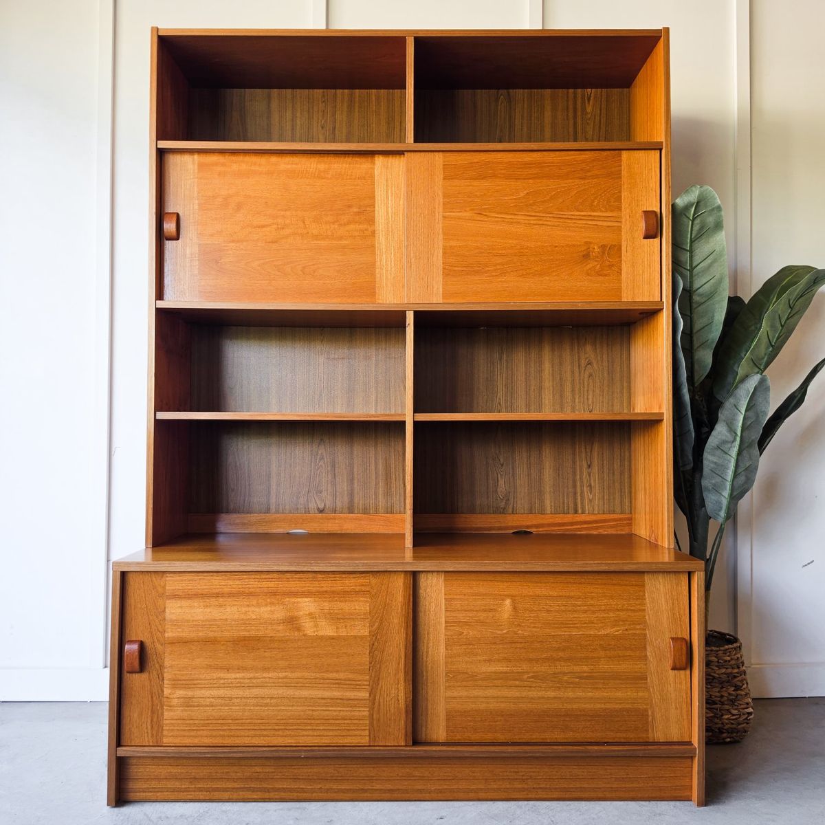 *FREE DELIVERY* Vintage Danish Teak Wall Unit!