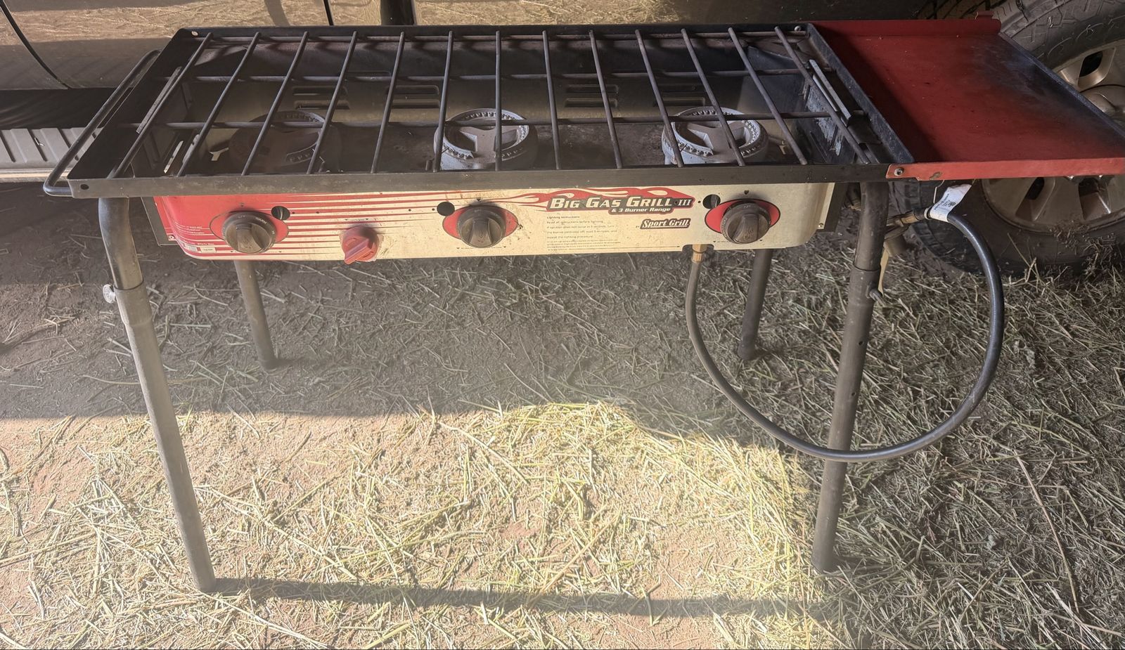 Big Gas Grill 3 burner camp chief 