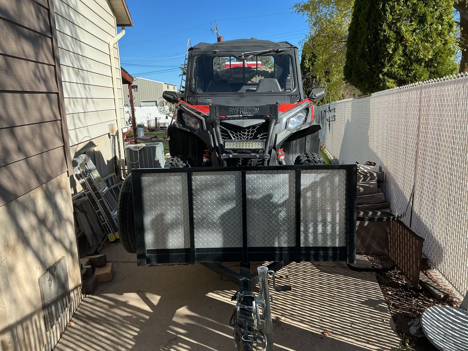 2019 Canam  trail 1000 with trailer. $10.500.00