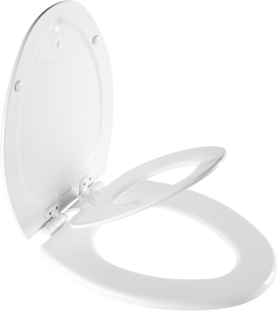 (New in plastic) Mayfair NextStep2 Toilet Seat with Built-In Potty Training Seat, Slow-Close, Round