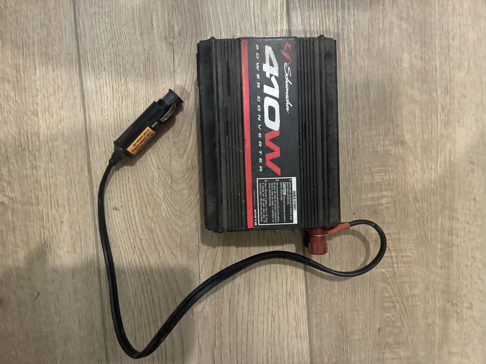 Schumacher 410W Power Converter - Car Charger Inverter