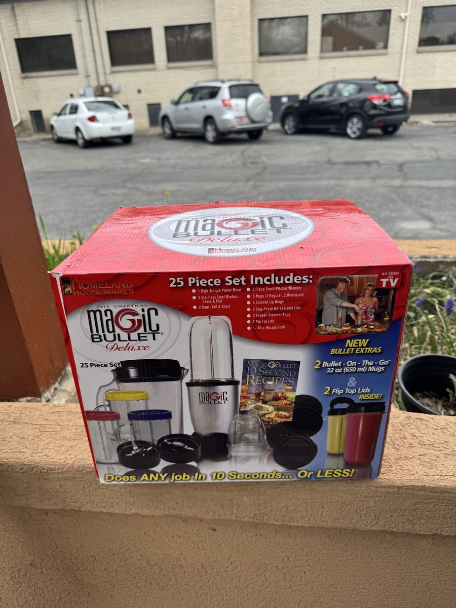 The Original Magic Bullet Blender System 25 Pc Set