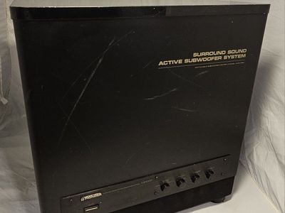 Vintage Pioneer S-W1000 powered 12" Subwoofer