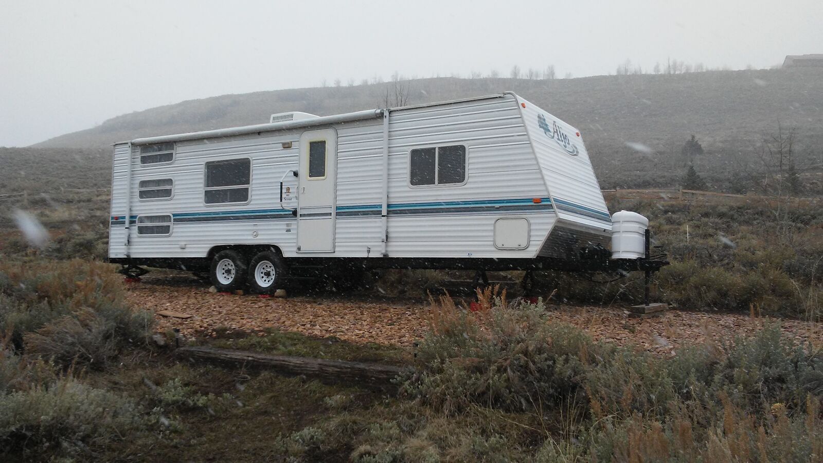 Nice Aljo Travel trailer