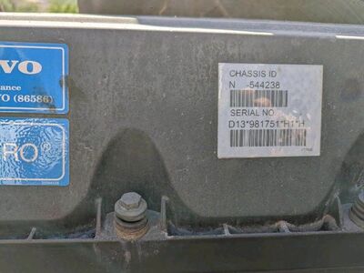 Volvo D13 Engine - ARR/CPL BVPTH128S01