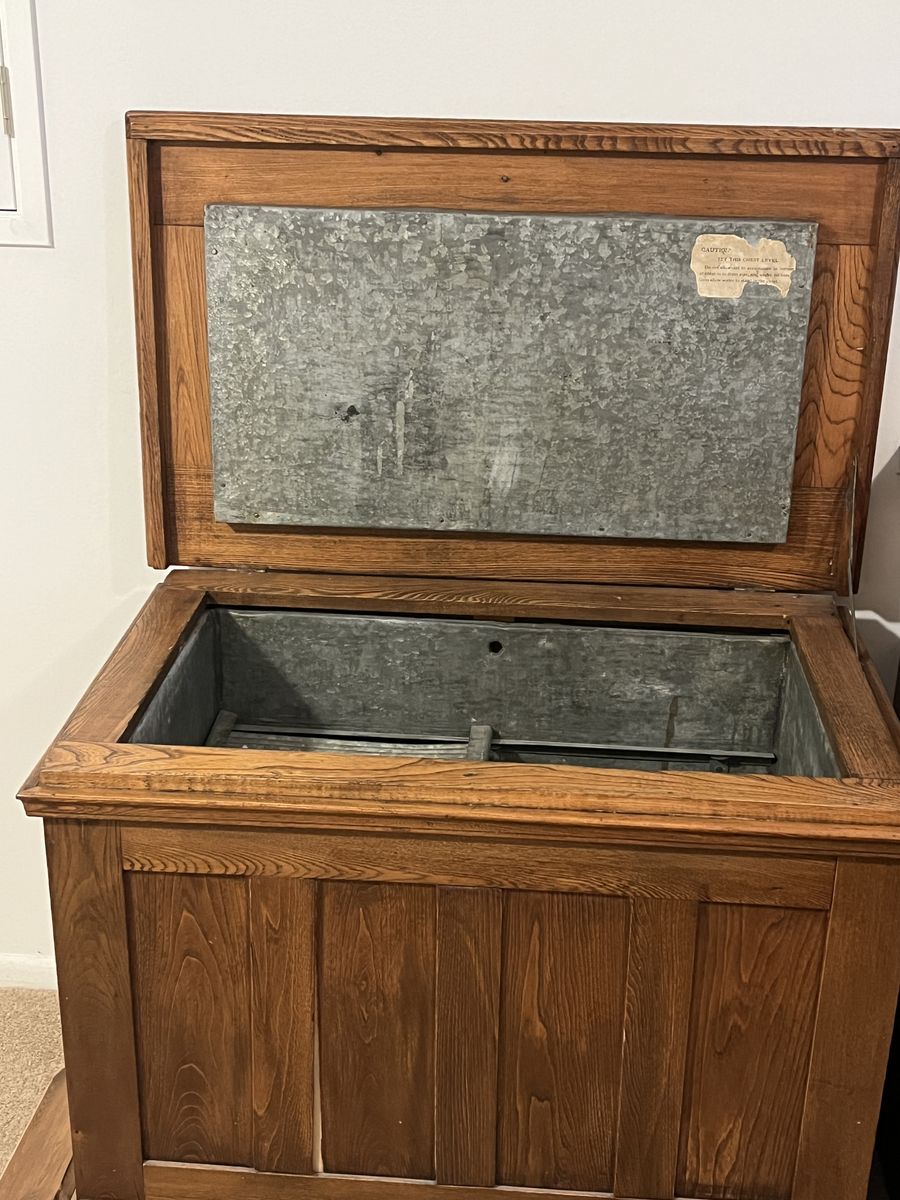 Antique Ice Chest
