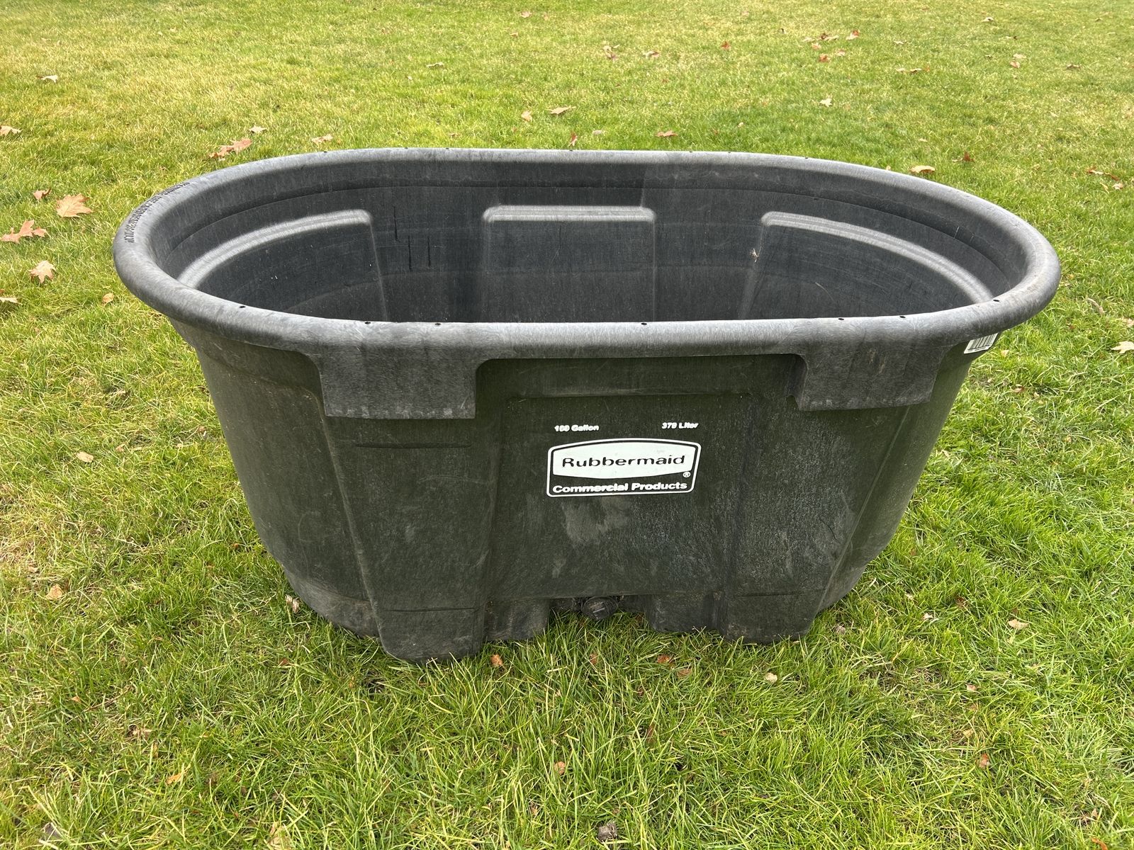 100 gallon Trough - for animal watering or feeding, or for an ice bath