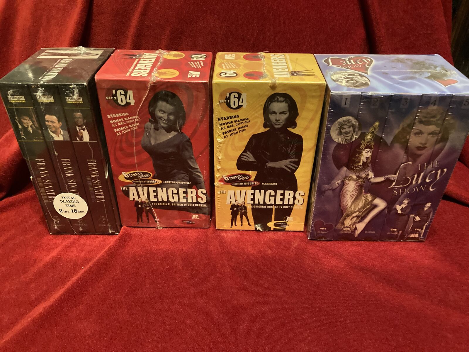 VHS Box Sets New Comedy Action History Western 10 Dollars Each