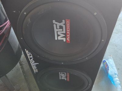 MTX Audio Terminator Series Dual 12" Loaded Subwoofer Enclosure (Model TNE212D)