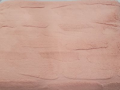 Minky Couture Grande Sorbet Blanket In Apricot Vanilla