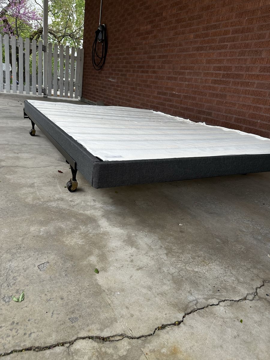 Free. Queen Box Spring And Metal Frame