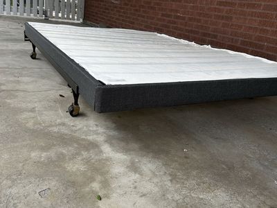 Free. Queen Box Spring And Metal Frame