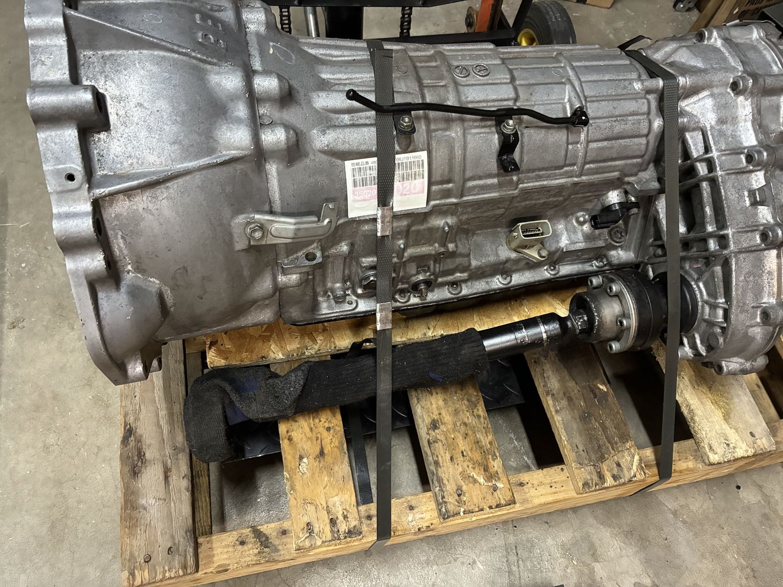 2006 - 2025 LEXUS IS & GS A760H AWD TRANSMISSION, COMPLETE WITH TRANSFER CASE, FRONT DRIVE SHAFT, & MOUNTS