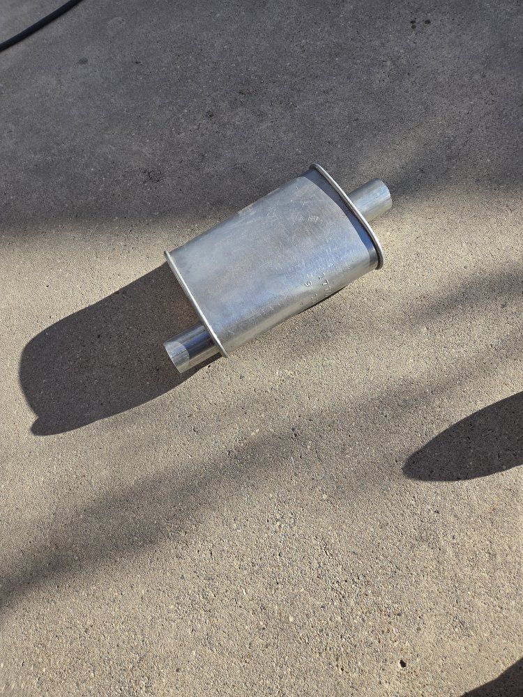 Muffler 11" with 2" offset in 2" center out