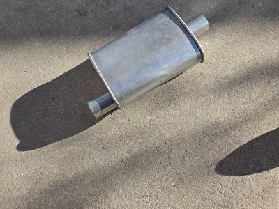 Muffler 11" with 2" offset in 2" center out