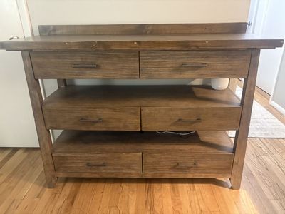 Brown Side Board Cabinet