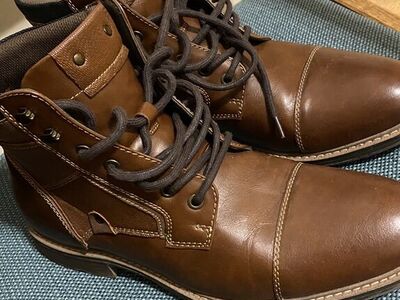 Men's Leather Boots - Sz 11