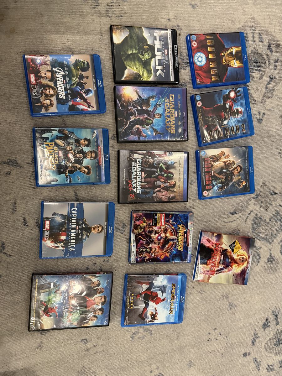 Marvel DVD/BluRay