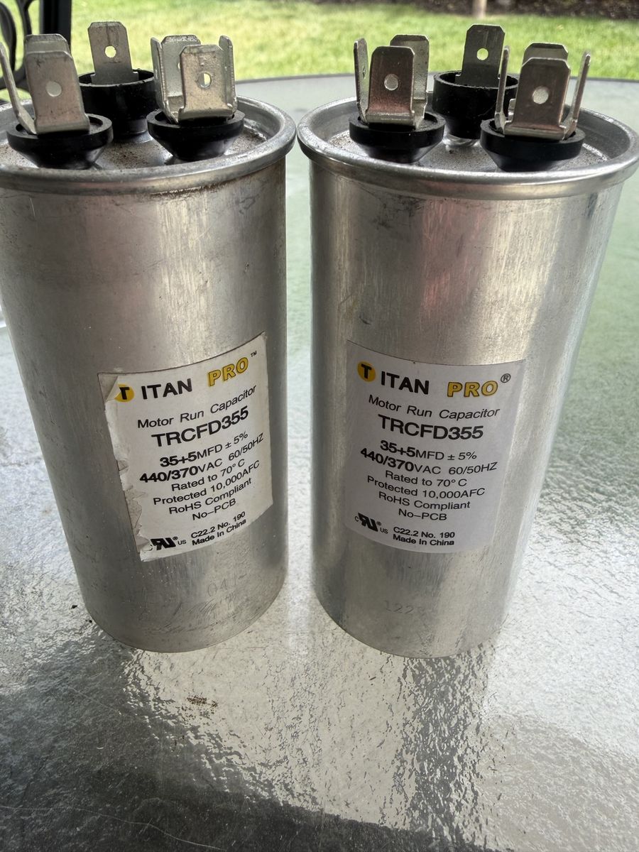 Titan Pro 35+5 Capacitors for AC Unit